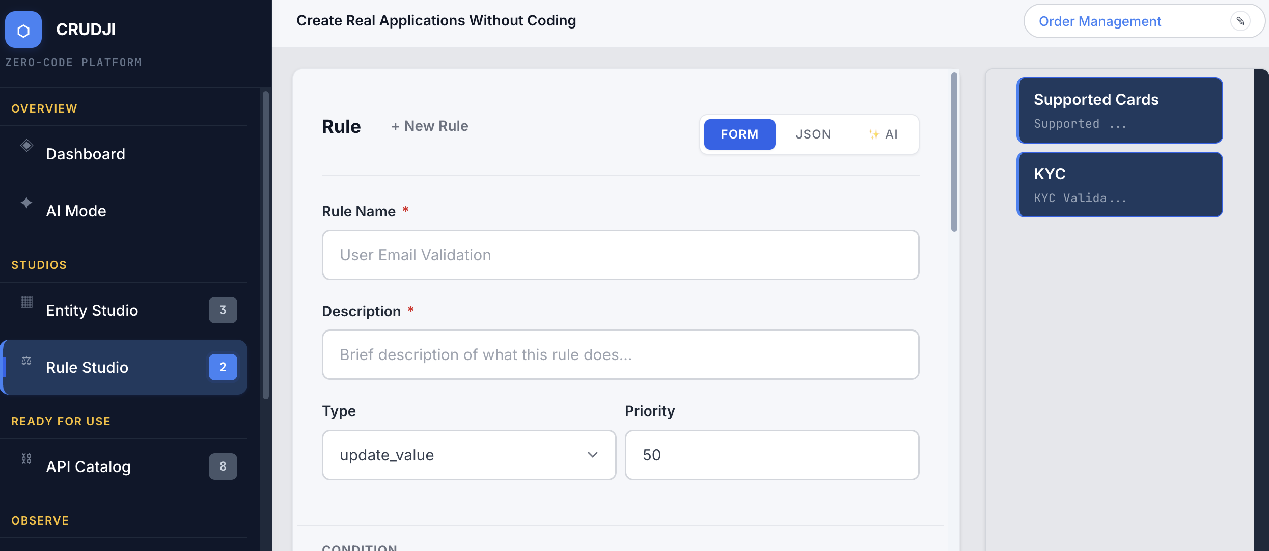 Auto-generated REST APIs